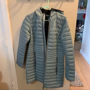 Killtec Puffy Coat Powder Blue Size 8